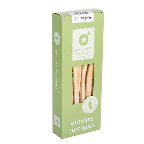 Gressins rustiques au sel marin 250g - Promotions avant nouveautés !