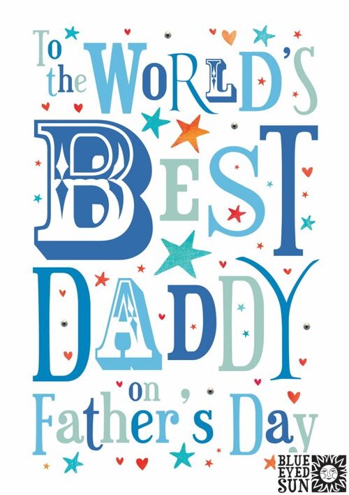 World's Best Daddy - Jangles Father's Day