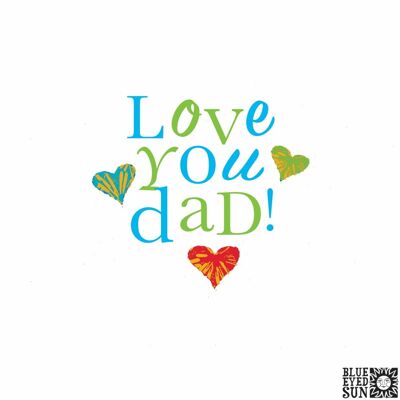 Ich liebe dich Papa - Schatz