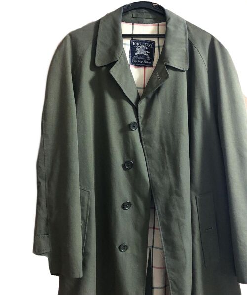Hector Powe x Burberry Green Overcoat