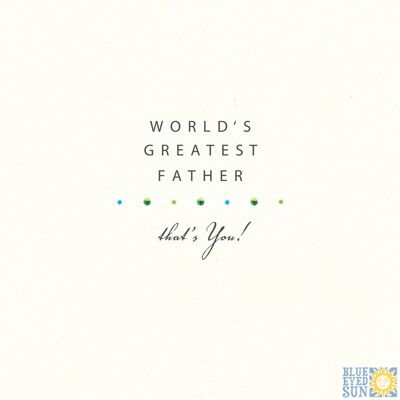 Le plus grand père du monde - À votre santé