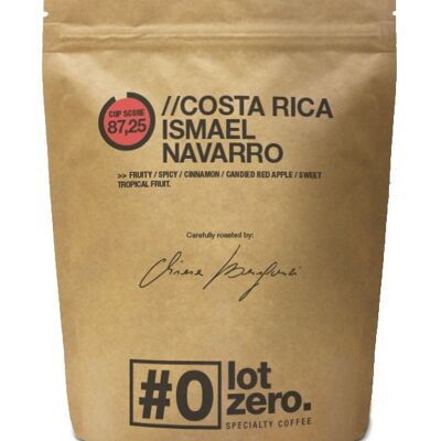 Specialty Coffee in grani Costa Rica Ismael Navarro 250g