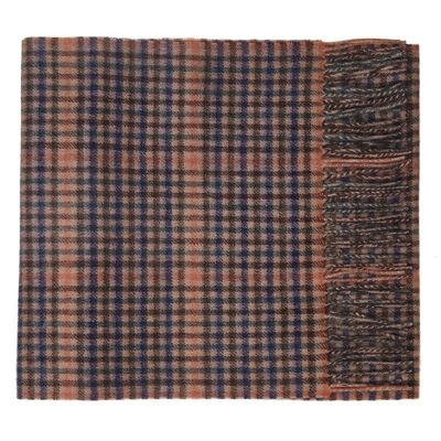 Tweed Check Cashmere Scarf