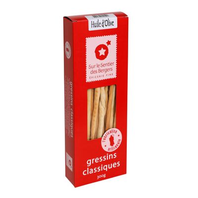 Classic breadsticks with olive oil - 300g | PROMO DDM 06/30/2024