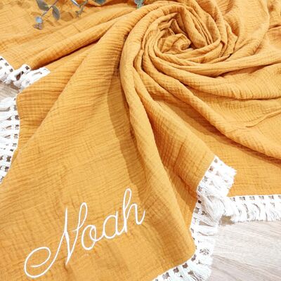 Organic cotton blanket