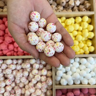 Set de 10 confeti de perlas