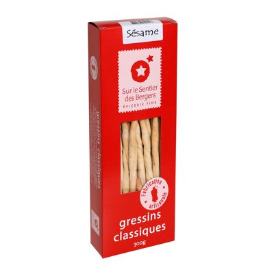 Palitos de pan clásicos con sésamo - 300g | PROMO DDM 30/06/2024