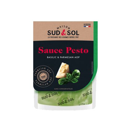 Sauce Pesto au Basilic & Parmesan AOP, 200g