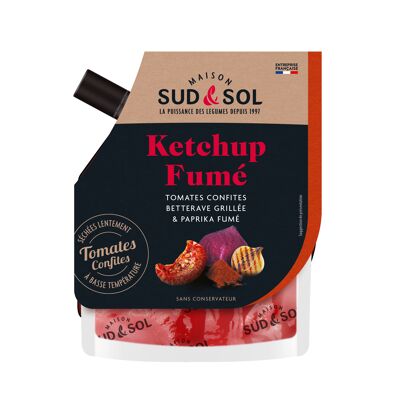 Ketchup Fumé aux Tomates Confites, Betteraves Grillées & Paprika Fumé, 200g