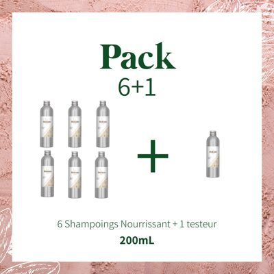 Lotto 6 x Shampoo nutriente + 1 TESTER IN OMAGGIO