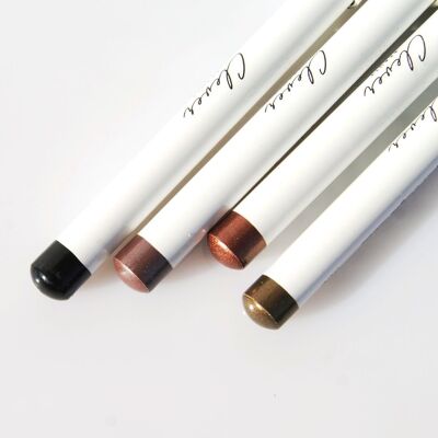 Natural and vegan eye pencil pack - CLEVER BEAUTY