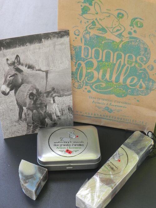 Coffret découverte au lait d'ânesse