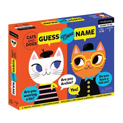 Mudpuppy - Cats And Dogs Guess Meow Name