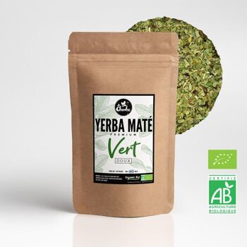 Yerba Maté Vert Premium Doypack 200g Bio 1