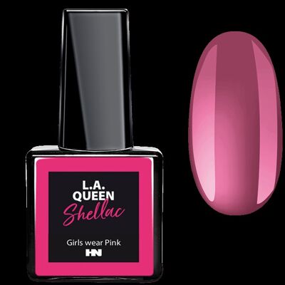L.A. Queen UV Gel Shellac - Girls wear Pink #16 15ml