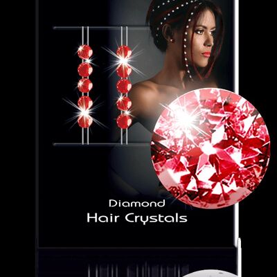 Diamond Hair Crystals 10 Stück