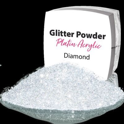 Glitter Powder White Diamonds 98. 6g