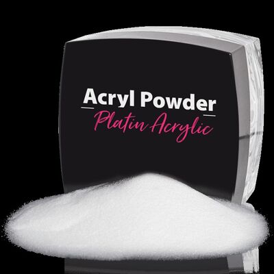 Platin Acrylic French Powder Winter White 20g