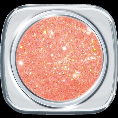 Glitter UV Gel Hot Apricot 218. 5g