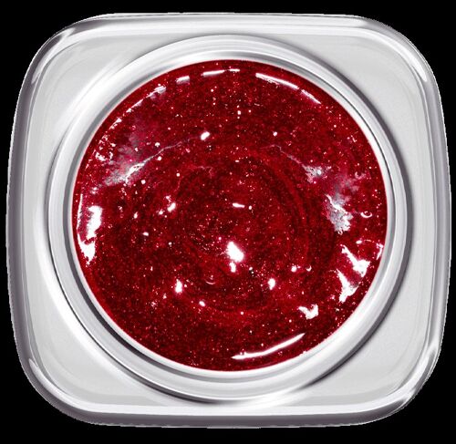Glitter UV Gel 384 Crush Red 5g