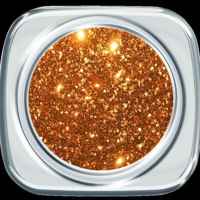 Glitter UV Gel 389 Spicy Orange 5g
