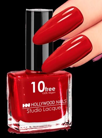 Studio Laque Vernis à Ongles Rouge Rubis 102 10 ml