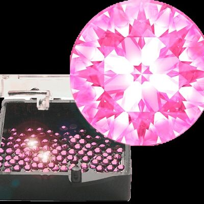 Swarovski Strass Rosa 100 Stück