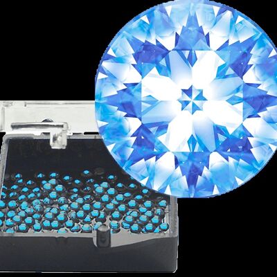 Swarovski Strass Hellblau 100 Stück