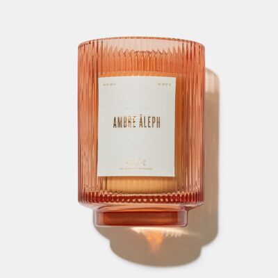 Candle Amber Aleph