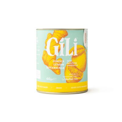GILI ginger-lemon herbal tea (zero waste)