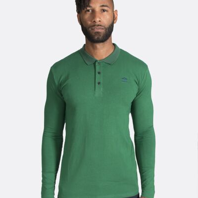KRIOS - Green Long Sleeve Polo shirt