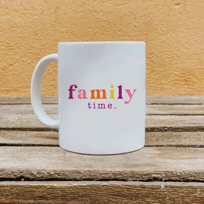 Tazza per il tempo della famiglia