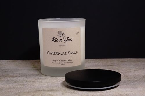 Christmas Spice  Scented Candle - Soy & Coconut Wax