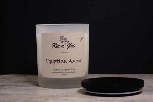 Egyptian Amber Scented Candle - Soy & Coconut Wax