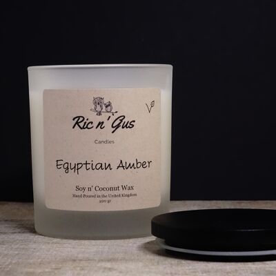 Egyptian Amber Scented Candle - Soy & Coconut Wax