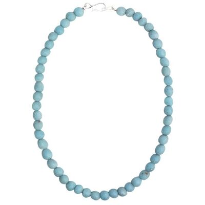 Perlas de cadena, azul claro