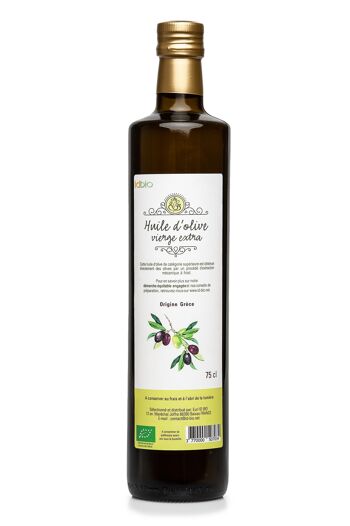 Huile d'olive extra vierge Kalamon bio - 75cl