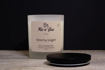 Bougie parfumée Starry Night - Cire de soja et de noix de coco 2