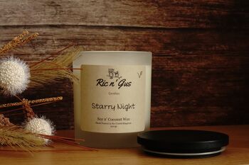 Bougie parfumée Starry Night - Cire de soja et de noix de coco 3