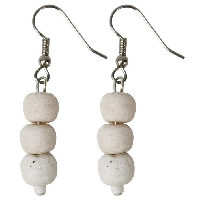 Orecchini di perle, bianco