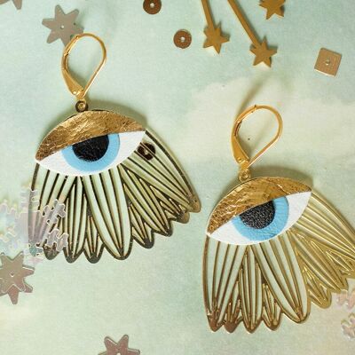 Boucles d'oreilles Yeux