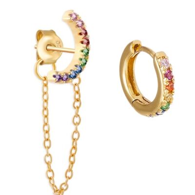 Tamora earrings set - Gold plated