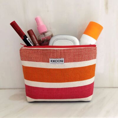 trousse intrecciata a mano “Ocaso”