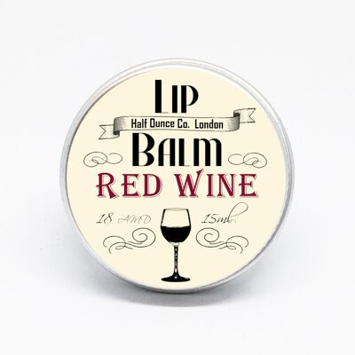 Bálsamo labial con sabor a vino tinto de Half Ounce Cosmetics