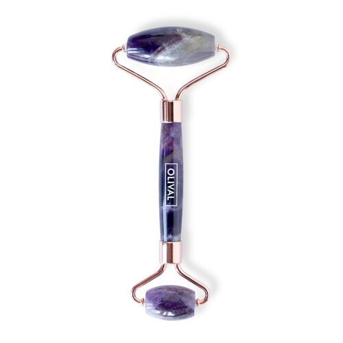 Massage-Roller violette Amethyst