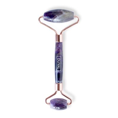 Massage roller purple amethyst