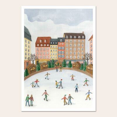 Ice rink poster