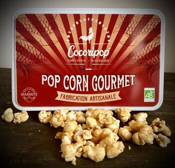 Boite métal popcorn vintage 3