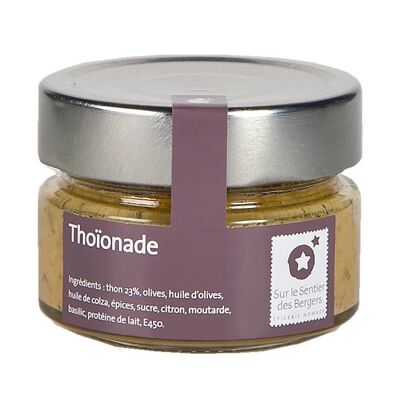 Thoïonade 90g - Aperitif cream made from tuna