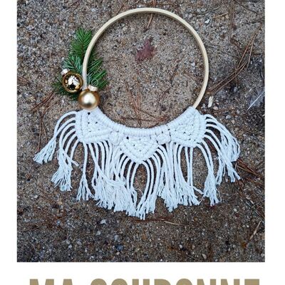 Mini Christmas kit: I make my Decoration in Macramé